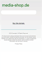 Mobile Screenshot of media-shop.de